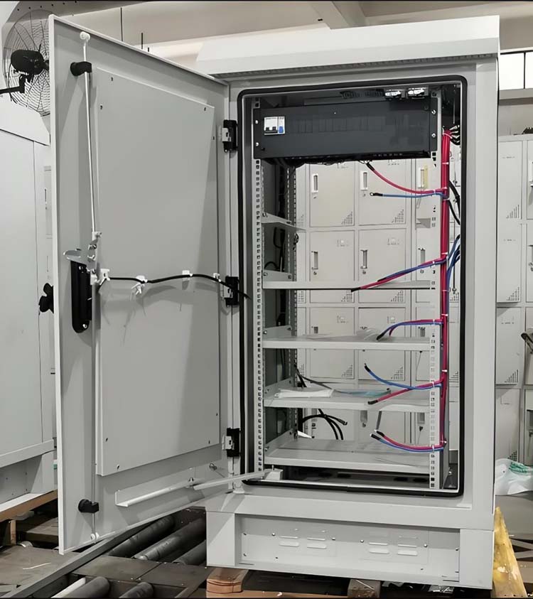 Outdoor distribution cabinet enclosure